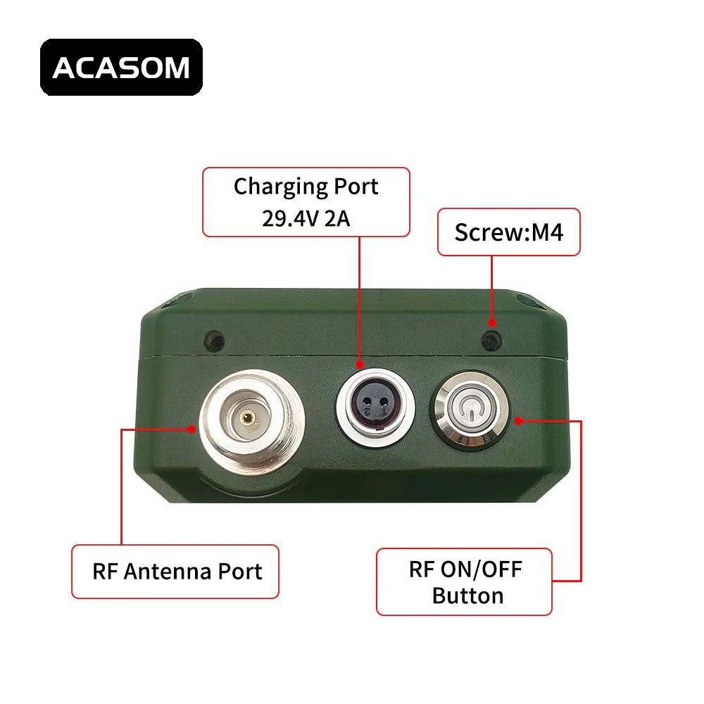 2100MHz-2300MHz 20W Portable FPV Drone Jammer VIC-1