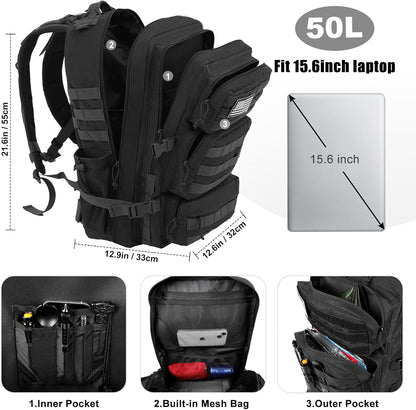 Elite Outdoor Tactical Assault Backpack