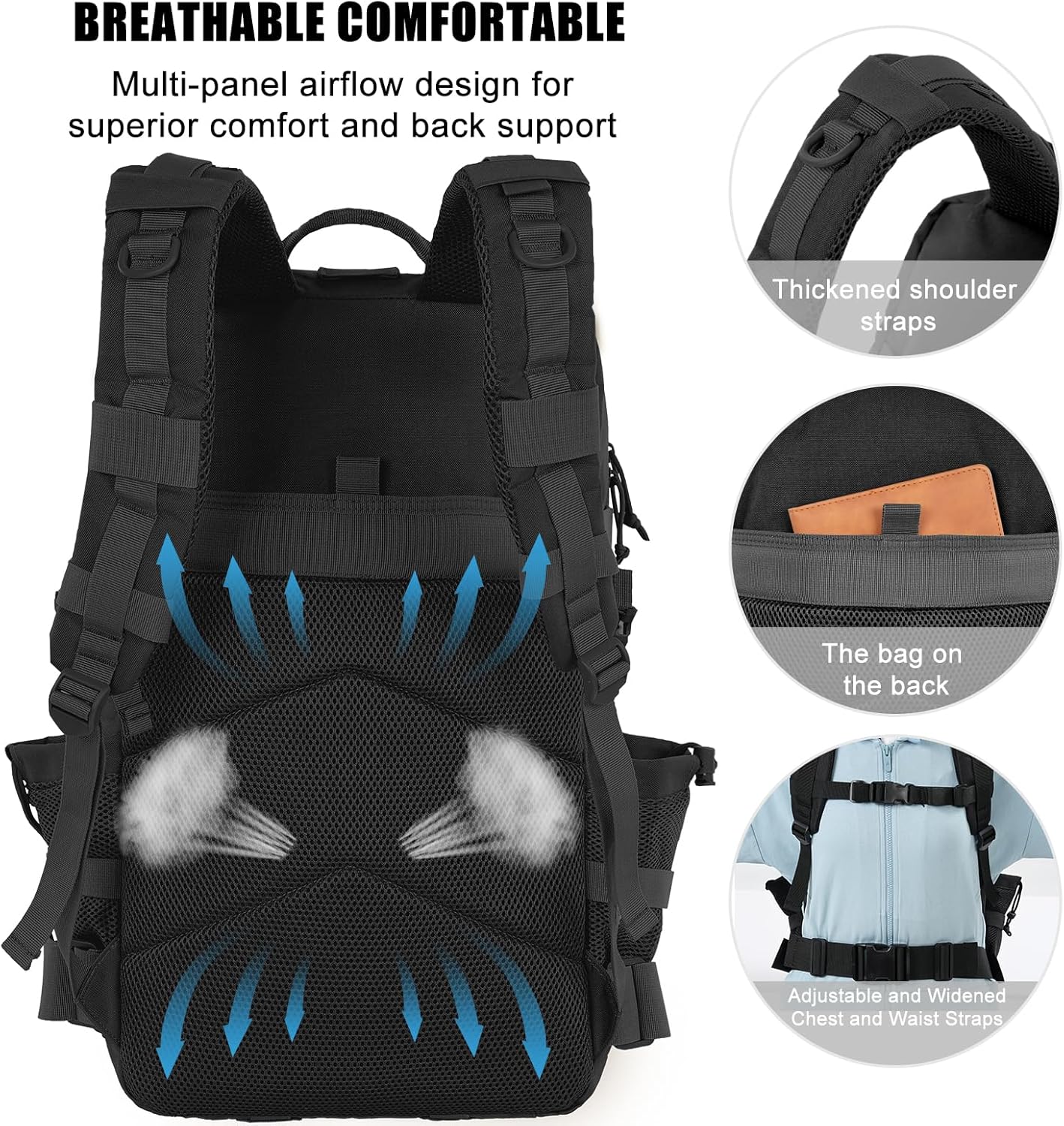 Elite Outdoor Tactical Assault Backpack