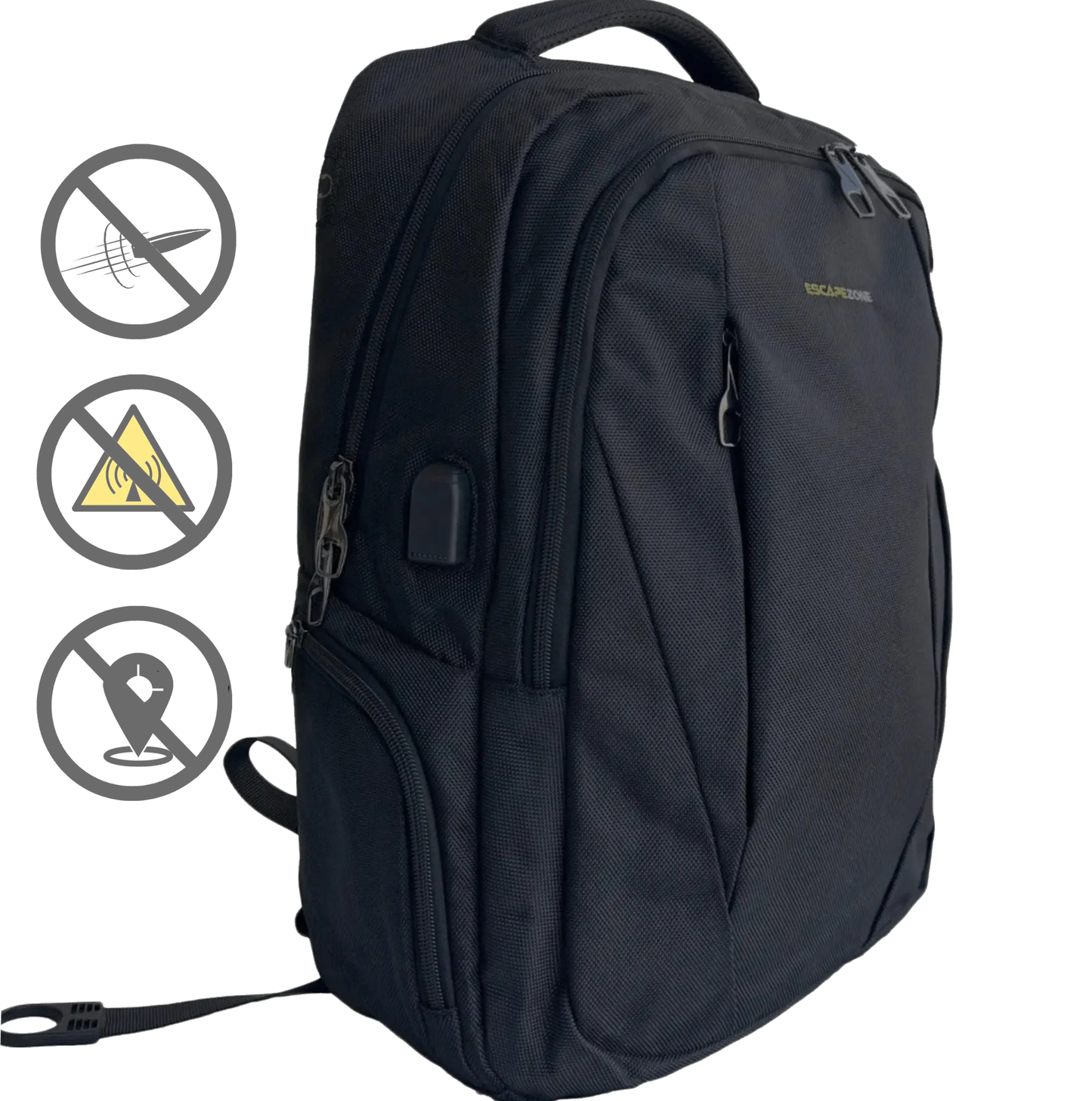 ⛨ IIIA Bulletproof Backpack with Anti-RFID/EMF Pockets