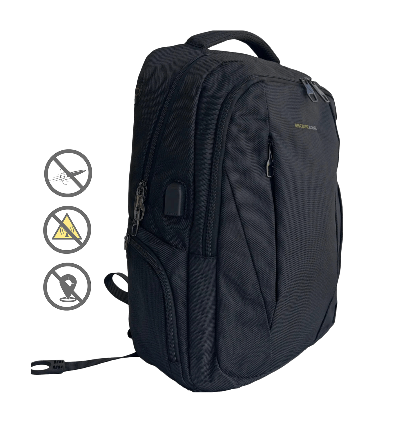 ⛨ IIIA Bulletproof Backpack with Anti-RFID/EMF Pockets