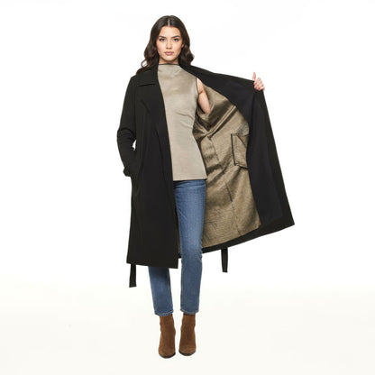 Knit Lounge Coat: EMF Shielding