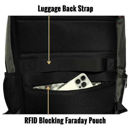 EscapeZone Shield/Faraday Ballistic Backpack-GREEN