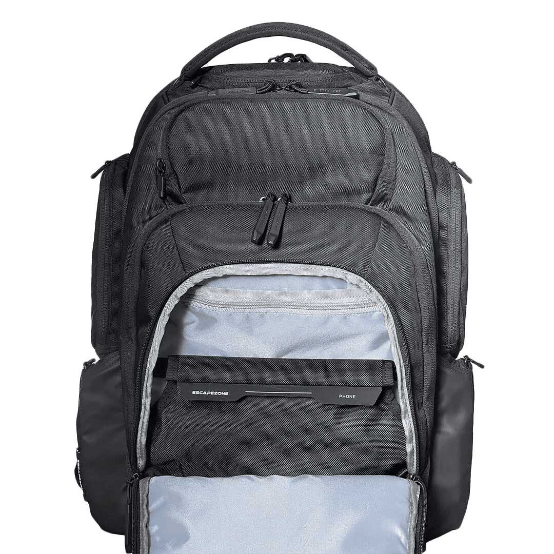 EscapeZone™ Dual Protection - Ballistic Backpack with 4 Faraday Bags