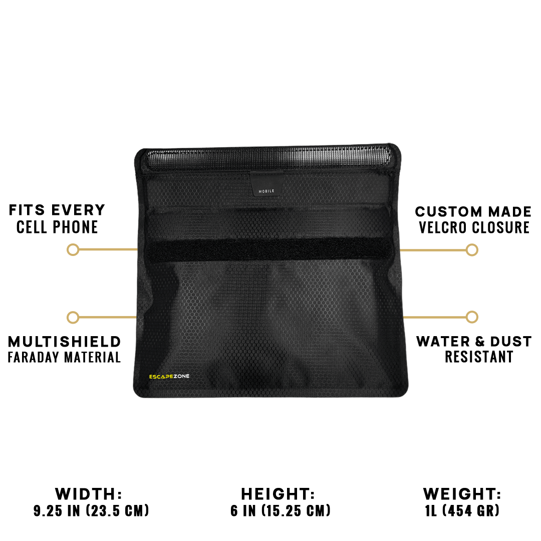 EscapeZone – Premium Mobile Faraday Bag