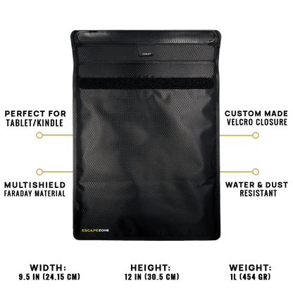 EscapeZone – Premium Tablet Faraday Bag